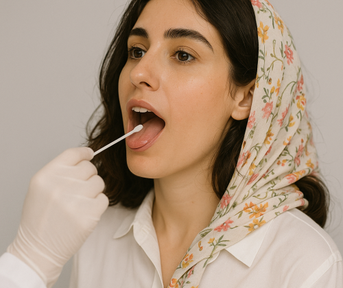 تست hpv در دهان
